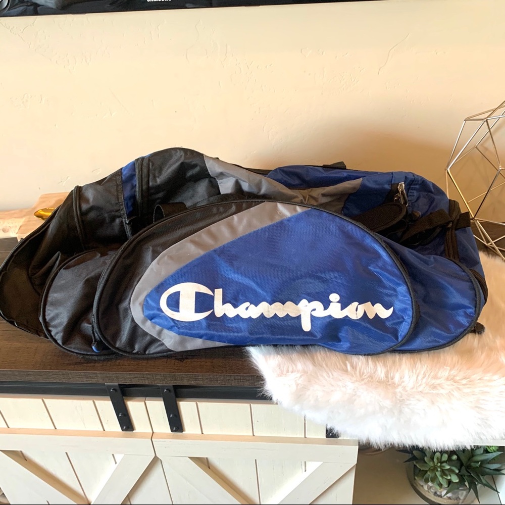 Vintage Champion Duffle Duffel Bag